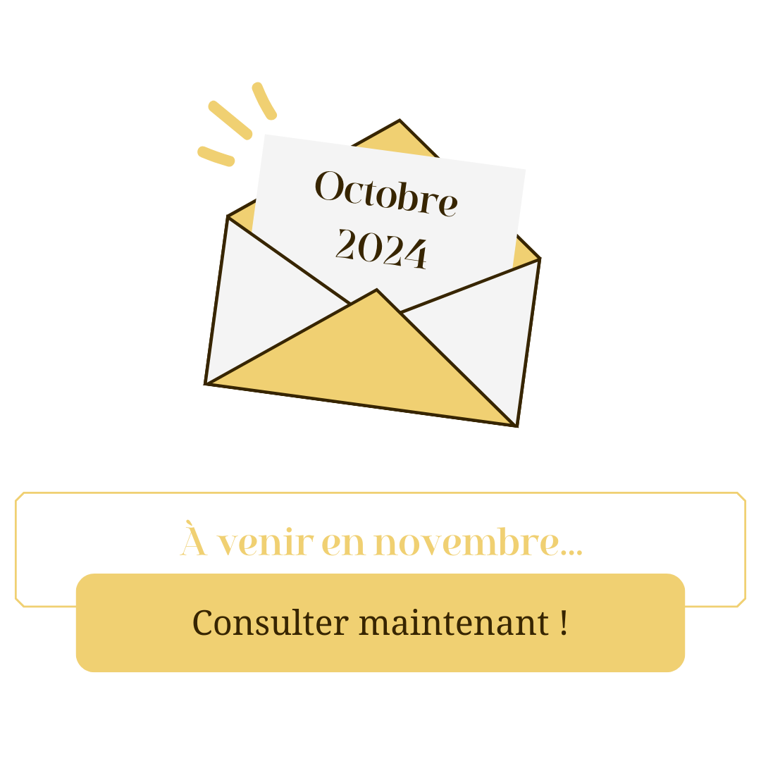 Infolettre Octobre 2024